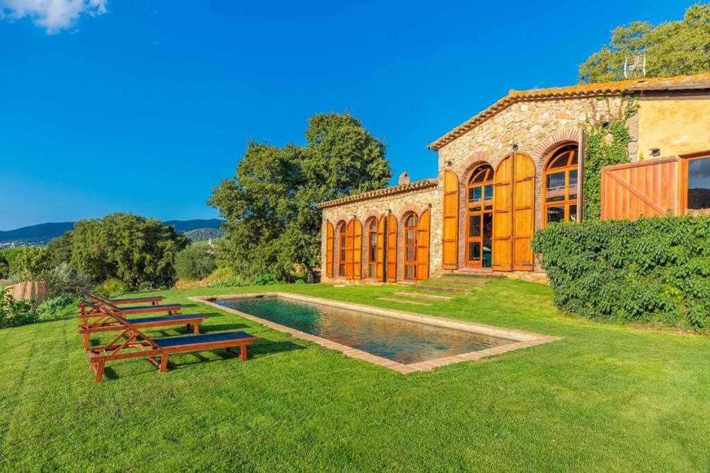 Villa Mas Dels Arcs Con Piscina Muy Cerca De La Playa Calonge  Esterno foto